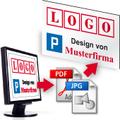 Parkplatzschilder Upload